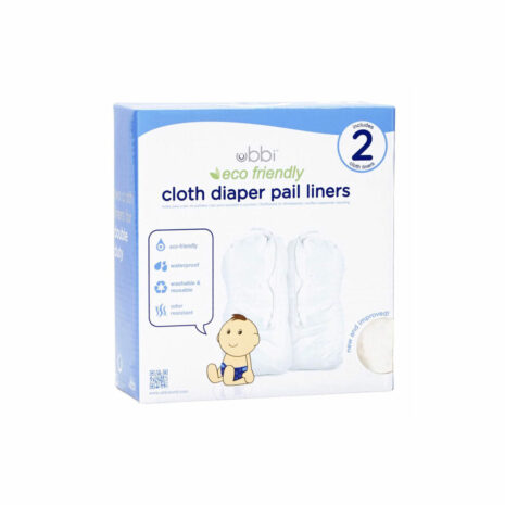 Ubbi Cloth Diaper Pail Liner 2pk