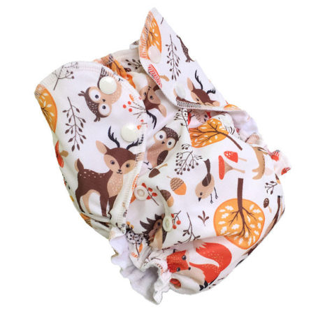 printed one size cloth diaper