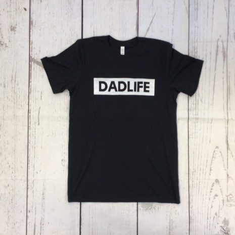 My Cheeky Baby DAD LIFE Black Men’s T-Shirt