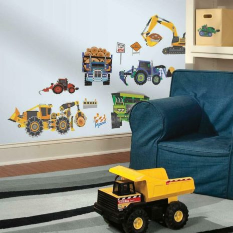 RoomMates Wall Decals - Construction Vehicles