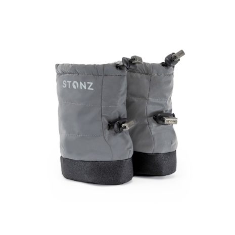 Stonz Baby Puffer Booties- Reflective Silver