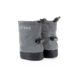 Stonz Baby Puffer Booties- Reflective Silver