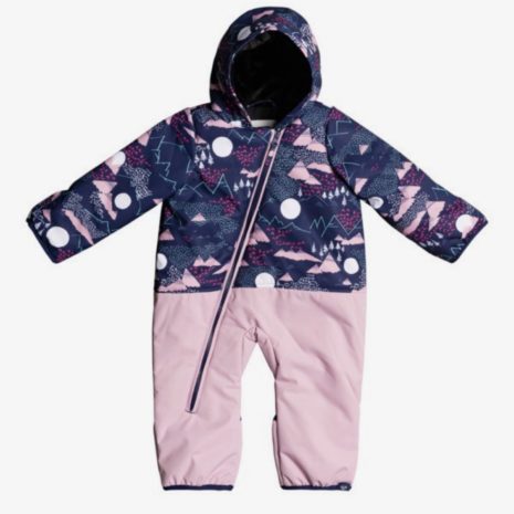 Roxy Baby Snowsuit - Medieval Blue Moontain