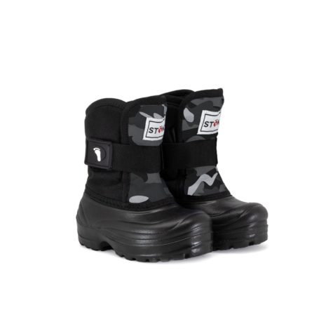 Stonz Scout Winter Boots Grey Black Camo