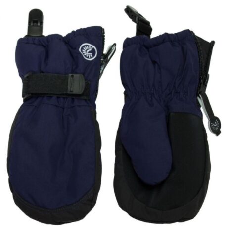 Calikids Waterproof Mittens with Clips (W0122) - Navy