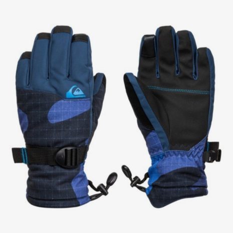 Quiksilver Mission Youth Gloves- Bluebird