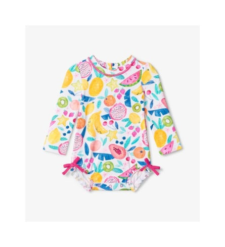 cute baby girl uv sun protection suit suit long sleeve