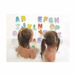 learning bath toys letters numbers