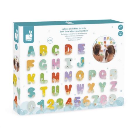 Janod Bathtime Letters and Numbers (36 pieces)