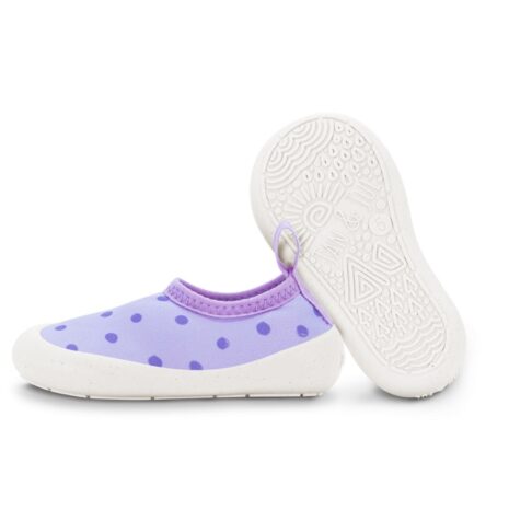 Jan & Jul Water Play Shoes - Purple Dots