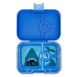 Yumbox Panino 4 Compartment Leakproof Bento - True Blue Shark