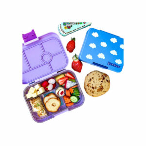 cute girls leakproof bento lunch kit lunch box container