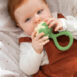 cute baby vegetable all natural rubber teether
