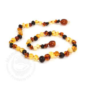 teething necklaces amber natural gender neutral