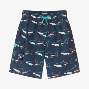 shark swim shorts for kids