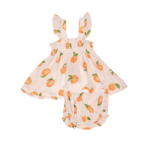 sweet baby girl organic summer dress cool natural fabrics