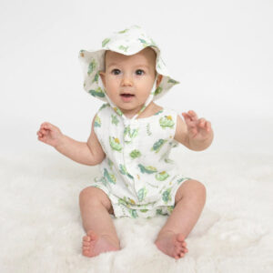 gender neutral cotton muslin outfits for babies