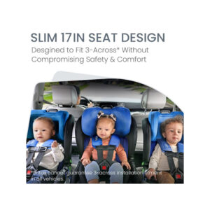 three across space saving newborn to toddler car seat